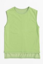 【メゾンスペシャル/MAISON SPECIAL】のReversible See-through Tank Top/リバーシブルシースルータンクトップ GRN(グリーン)|ID: prp329100004563660 ipo3291000000032272521