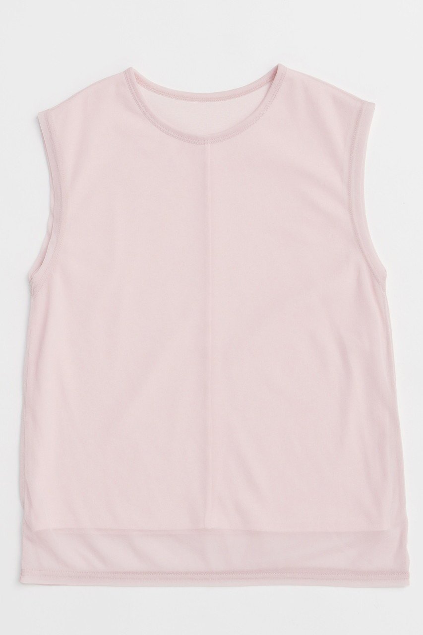 【メゾンスペシャル/MAISON SPECIAL】のReversible See-through Tank Top/リバーシブルシースルータンクトップ インテリア・キッズ・メンズ・レディースファッション・服の通販 founy(ファニー) 　ファッション　Fashion　レディースファッション　WOMEN　トップス・カットソー　Tops/Tshirt　キャミソール / ノースリーブ　No Sleeves　シャツ/ブラウス　Shirts/Blouses　ロング / Tシャツ　T-Shirts　カットソー　Cut and Sewn　インド　India　キャミソール　Camisole　ストレッチ　Stretch　タンク　Tank　リバーシブル　Reversible　NEW・新作・新着・新入荷　New Arrivals　PNK(ピンク)|ID: prp329100004563660 ipo3291000000032272522