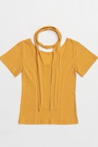【メゾンスペシャル/MAISON SPECIAL】のWith Tie Sheer Cotton T-shirt/タイ付きシアーコットンTEE 人気、トレンドファッション・服の通販 founy(ファニー) ファッション Fashion レディースファッション Fashion for Women トップス・カットソー Cut & Sew Tops シャツ・ブラウス・オフィスカジュアル Elegant Blouses & Button-Ups ロングTシャツ・Tシャツ Longline T-Shirts & Tees カットソー・ベーシックTシャツ Cut-and-Sewn Tops / Stretch Tees & Basics インナー Innerwear コンパクト Compact, Small Size ショート Short, Short Length スカーフ Scarf, Neckwear スリーブ Sleeve, Long Sleeve / Short Sleeve テレコ Ribbed, Rib Stitch トレンド Trend, Trending Now フィット Fit, Slim Fit ベスト Vest, Waistcoat 再入荷 Restock / Back in Stock おすすめ Recommended / Our Picks 日本製 Made In Japan thumbnail ORG(オレンジ)|ID: prp329100004563661 ipo3291000000032813025