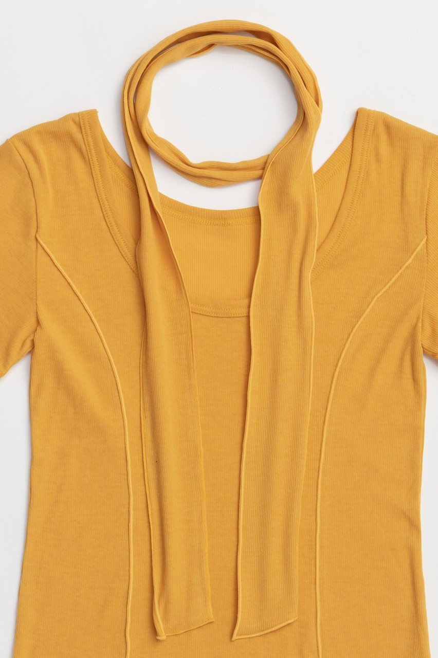 【メゾンスペシャル/MAISON SPECIAL】のWith Tie Sheer Cotton T-shirt/タイ付きシアーコットンTEE 人気、トレンドファッション・服の通販 founy(ファニー) 　ファッション　Fashion　レディースファッション　Fashion for Women　トップス・カットソー　Cut & Sew Tops　シャツ・ブラウス・オフィスカジュアル　Elegant Blouses & Button-Ups　ロングTシャツ・Tシャツ　Longline T-Shirts & Tees　カットソー・ベーシックTシャツ　Cut-and-Sewn Tops / Stretch Tees & Basics　インナー　Innerwear　コンパクト　Compact, Small Size　ショート　Short, Short Length　スカーフ　Scarf, Neckwear　スリーブ　Sleeve, Long Sleeve / Short Sleeve　テレコ　Ribbed, Rib Stitch　トレンド　Trend, Trending Now　フィット　Fit, Slim Fit　ベスト　Vest, Waistcoat　再入荷　Restock / Back in Stock　おすすめ　Recommended / Our Picks　日本製　Made In Japan　other-2|ID: prp329100004563661 ipo3291000000032813026