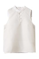 【ティーチ/TEECHI】のフリンジバックブラウス 人気、トレンドファッション・服の通販 founy(ファニー) ファッション Fashion レディースファッション WOMEN トップス・カットソー Tops/Tshirt キャミソール / ノースリーブ No Sleeves シャツ/ブラウス Shirts/Blouses バッグ Bag おすすめ Recommend スタンド Stand デニム Denim ノースリーブ No Sleeve フレア Flare ボトム Bottom NEW・新作・新着・新入荷 New Arrivals 無地 Plain Color |ID:prp329100004563664