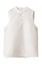 【ティーチ/TEECHI】のフリンジバックブラウス 人気、トレンドファッション・服の通販 founy(ファニー) ファッション Fashion レディースファッション Fashion for Women トップス・カットソー Cut & Sew Tops キャミソール&ノースリーブ Camisoles & Sleeveless Tops シャツ・ブラウス・オフィスカジュアル Elegant Blouses & Button-Ups バッグ Bags おすすめ Recommended / Our Picks スタンド Stand Collar, Upright Stand デニム Denim, Jeans Material ノースリーブ Sleeveless, No-Sleeve フレア Flare, Flared ボトム Bottoms, Lower Wear 無地 Plain, Solid Color thumbnail ホワイト|ID: prp329100004563664 ipo3291000000035488094