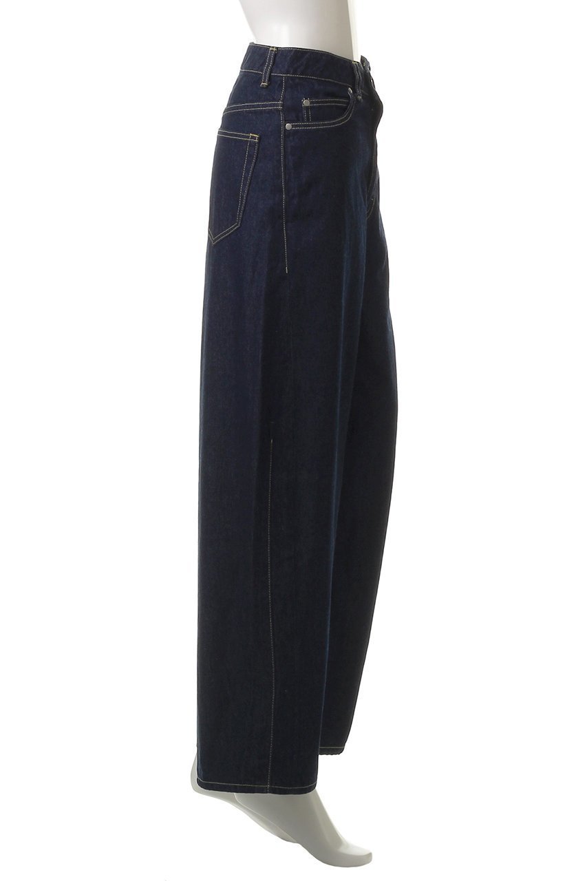 【ミディウミソリッド/MIDIUMISOLID】のbarrel leg wide denim デニム 人気、トレンドファッション・服の通販 founy(ファニー) 　ファッション　Fashion　レディースファッション　WOMEN　パンツ　Pants　デニムパンツ　Denim Pants　デニム　Denim　ロング　Long　ワイド　Wide　定番　Standard　NEW・新作・新着・新入荷　New Arrivals　other-3|ID: prp329100004563666 ipo3291000000032272582