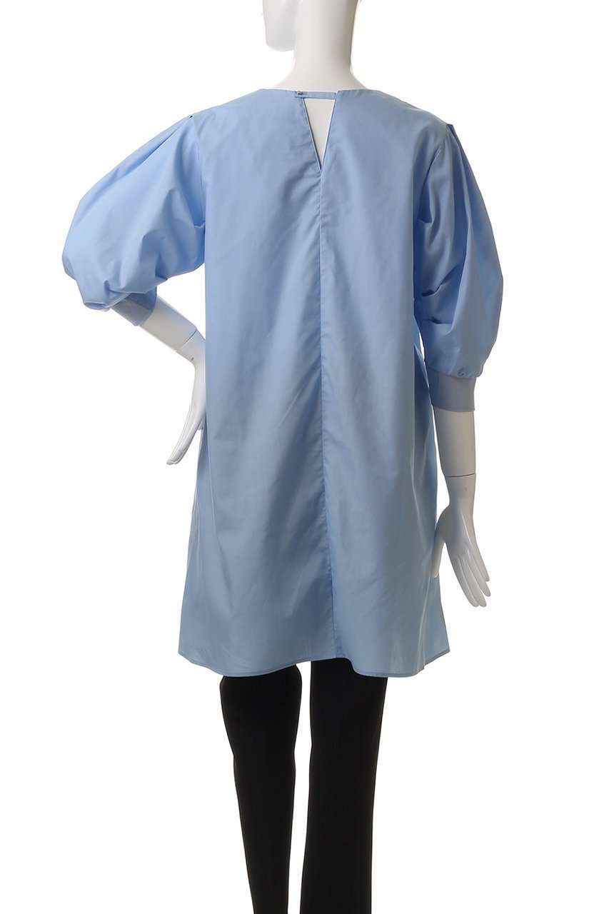 【ミディウミソリッド/MIDIUMISOLID】のback slit volume slv tunic.S チュニック 人気、トレンドファッション・服の通販 founy(ファニー) 　ファッション　Fashion　レディースファッション　Fashion for Women　ワンピース　Dresses　チュニック　Tunic Tops & Dresses　シンプル　Simple, Minimal　スリット　Slit, Slit Detail　スリーブ　Sleeve, Long Sleeve / Short Sleeve　チュニック　Tunic, Long Top　フェミニン　Feminine, Girly　other-4|ID: prp329100004563669 ipo3291000000035062141