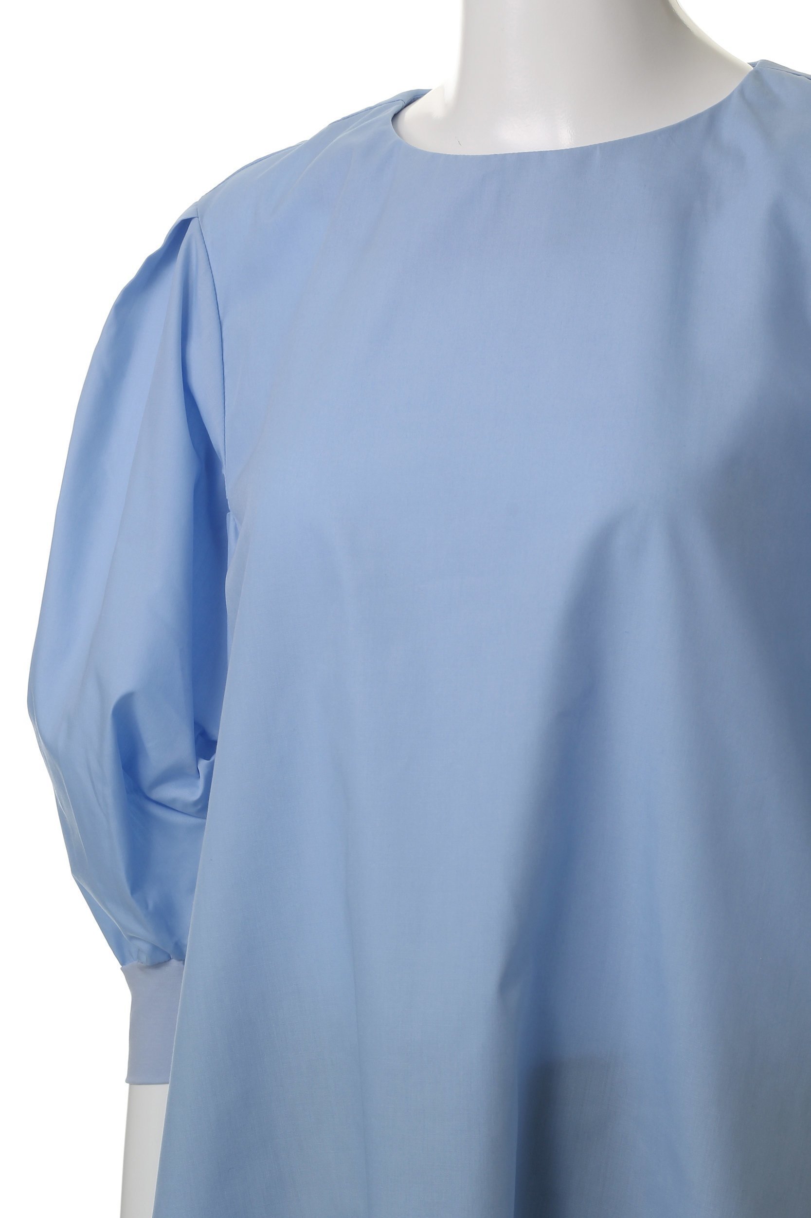 【ミディウミソリッド/MIDIUMISOLID】のback slit volume slv tunic.S チュニック 人気、トレンドファッション・服の通販 founy(ファニー) 　ファッション　Fashion　レディースファッション　Fashion for Women　ワンピース　Dresses　チュニック　Tunic Tops & Dresses　シンプル　Simple, Minimal　スリット　Slit, Slit Detail　スリーブ　Sleeve, Long Sleeve / Short Sleeve　チュニック　Tunic, Long Top　フェミニン　Feminine, Girly　other-5|ID: prp329100004563669 ipo3291000000035062142