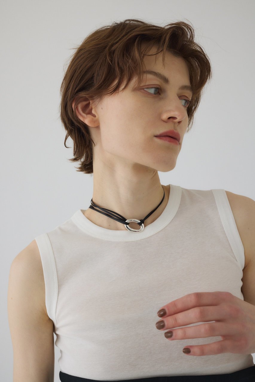 【リムアーク/RIM.ARK】のThrough hole stone N/C/ネックレス 人気、トレンドファッション・服の通販 founy(ファニー) 　ファッション　Fashion　レディースファッション　Fashion for Women　ジュエリー　Jewelry　ネックレス　Necklaces & Pendants　シルバー　Silver, Metallic Silver　シンプル　Simple, Minimal　ネックレス　Necklace, Pendant Necklace　モダン　Modern, Contemporary　モチーフ　Motif, Design Theme　other-6|ID: prp329100004563671 ipo3291000000032272624
