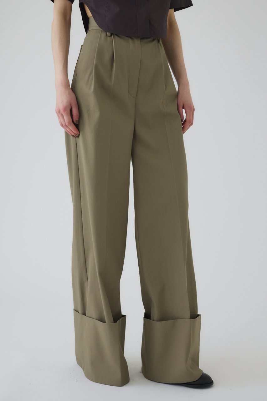 【リムアーク/RIM.ARK】の【6/4 10:00販売開始】W-length slacks/スラックス/パンツ インテリア・キッズ・メンズ・レディースファッション・服の通販 founy(ファニー) 　ファッション　Fashion　レディースファッション　WOMEN　パンツ　Pants　スタイリッシュ　Stylish　スラックス　Slacks　ビスチェ　Bustier　エレガント 上品　Elegant　再入荷　Restock/Back In Stock/Re Arrival　秋　Autumn/Fall　グレージュ|ID: prp329100004563673 ipo3291000000032272648