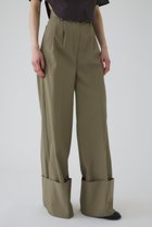 【リムアーク/RIM.ARK】のW-length slacks/スラックス/パンツ グレージュ|ID:prp329100004563673