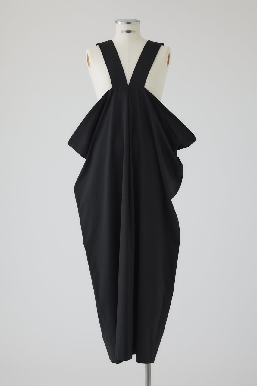 【リムアーク/RIM.ARK】のDrape jumper SK/スカート インテリア・キッズ・メンズ・レディースファッション・服の通販 founy(ファニー) 　ファッション　Fashion　レディースファッション　Fashion for Women　スカート　Skirts　ロングスカート　Long Skirts / Maxi & Midi Skirts　インナー　Innerwear　ツイル　Twist, Twisted Detail　ドレープ　Drape, Draping Fabric　ロング　Long, Long-Length　洗える　Machine Washable　ブラック|ID: prp329100004563676 ipo3291000000035557363