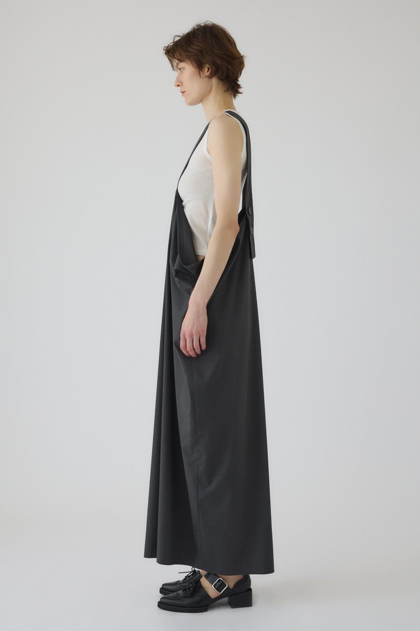 【リムアーク/RIM.ARK】のDrape jumper SK/スカート 人気、トレンドファッション・服の通販 founy(ファニー) 　ファッション　Fashion　レディースファッション　Fashion for Women　スカート　Skirts　ロングスカート　Long Skirts / Maxi & Midi Skirts　インナー　Innerwear　ツイル　Twist, Twisted Detail　ドレープ　Drape, Draping Fabric　ロング　Long, Long-Length　洗える　Machine Washable　other-3|ID: prp329100004563676 ipo3291000000035557366