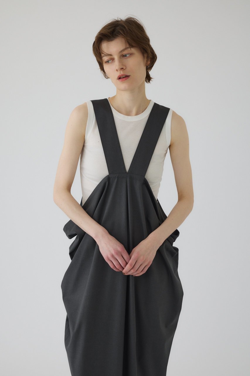 【リムアーク/RIM.ARK】のDrape jumper SK/スカート 人気、トレンドファッション・服の通販 founy(ファニー) 　ファッション　Fashion　レディースファッション　Fashion for Women　スカート　Skirts　ロングスカート　Long Skirts / Maxi & Midi Skirts　インナー　Innerwear　ツイル　Twist, Twisted Detail　ドレープ　Drape, Draping Fabric　ロング　Long, Long-Length　洗える　Machine Washable　other-6|ID: prp329100004563676 ipo3291000000035557370