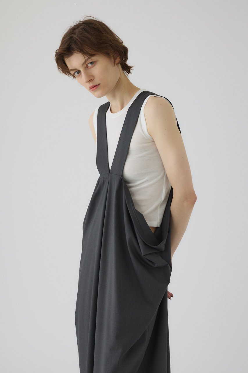 【リムアーク/RIM.ARK】のDrape jumper SK/スカート 人気、トレンドファッション・服の通販 founy(ファニー) 　ファッション　Fashion　レディースファッション　Fashion for Women　スカート　Skirts　ロングスカート　Long Skirts / Maxi & Midi Skirts　インナー　Innerwear　ツイル　Twist, Twisted Detail　ドレープ　Drape, Draping Fabric　ロング　Long, Long-Length　洗える　Machine Washable　other-7|ID: prp329100004563676 ipo3291000000035557372