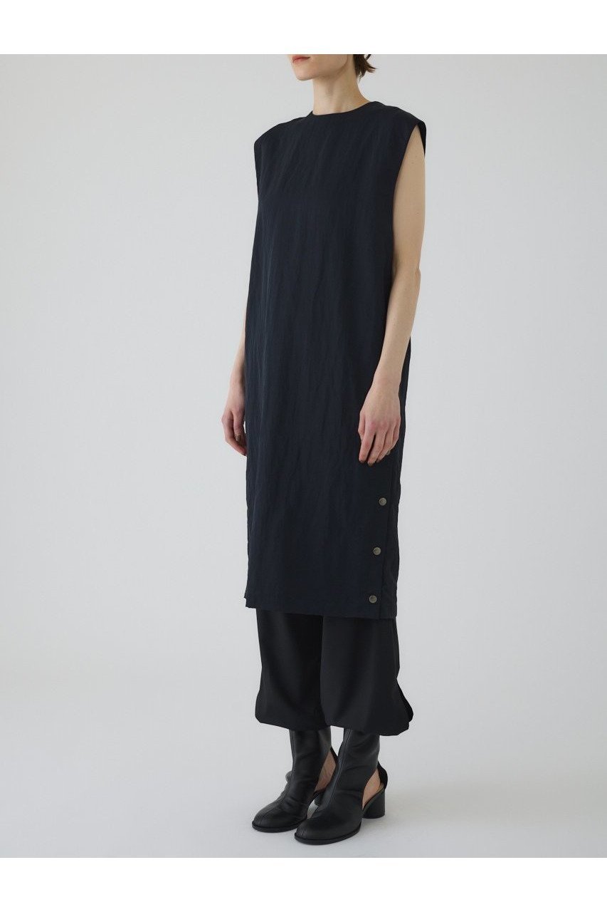 【リムアーク/RIM.ARK】の【6/4 10:00販売開始】Side open OP/ワンピース 人気、トレンドファッション・服の通販 founy(ファニー) 　ファッション　Fashion　レディースファッション　WOMEN　ワンピース　Dress　チュニック　Tunic　おすすめ　Recommend　シンプル　Simple　スリット　Slit　チュニック　Tunic　ツイル　Twill　ドット　Dot　ロング　Long　再入荷　Restock/Back In Stock/Re Arrival　other-2|ID: prp329100004563677 ipo3291000000032272694