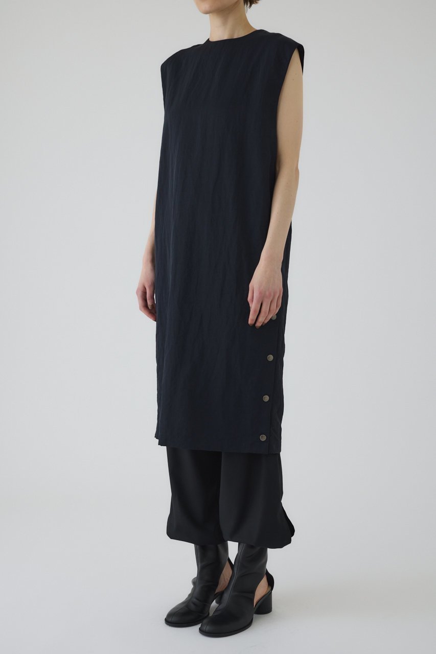 【リムアーク/RIM.ARK】の【6/4 10:00販売開始】Side open OP/ワンピース 人気、トレンドファッション・服の通販 founy(ファニー) 　ファッション　Fashion　レディースファッション　WOMEN　ワンピース　Dress　チュニック　Tunic　おすすめ　Recommend　シンプル　Simple　スリット　Slit　チュニック　Tunic　ツイル　Twill　ドット　Dot　ロング　Long　再入荷　Restock/Back In Stock/Re Arrival　other-3|ID: prp329100004563677 ipo3291000000032272696