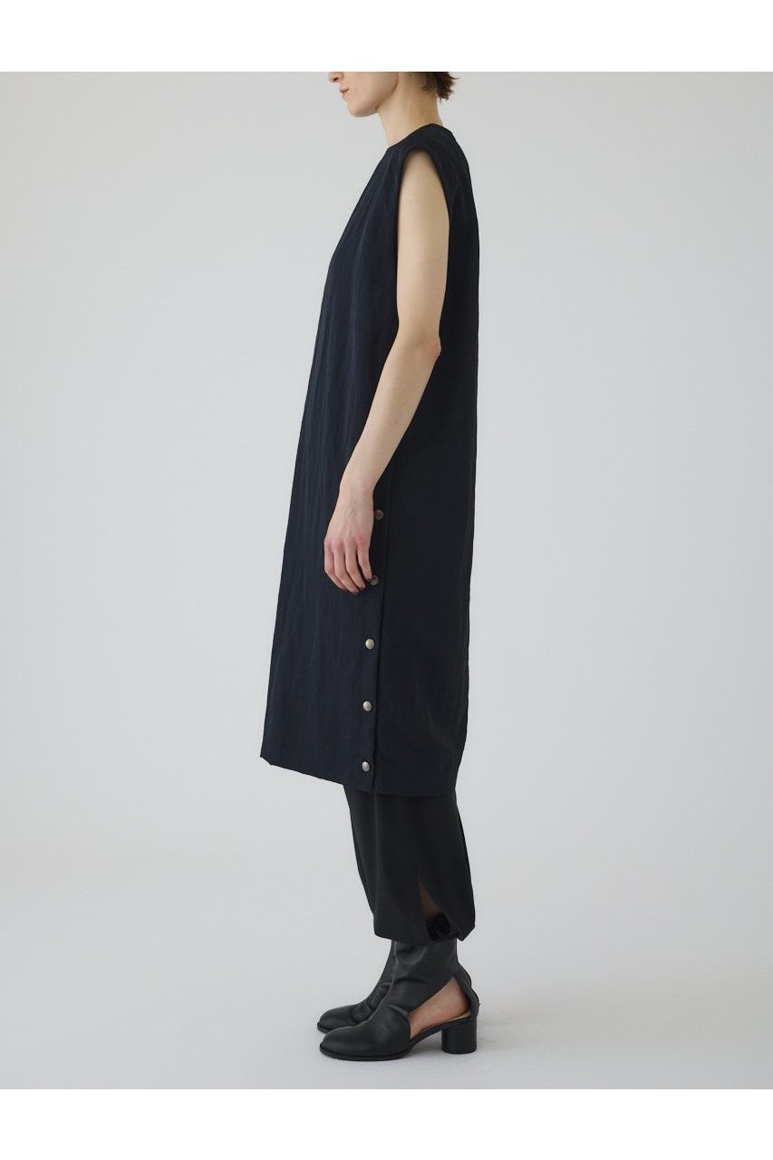 【リムアーク/RIM.ARK】の【6/4 10:00販売開始】Side open OP/ワンピース 人気、トレンドファッション・服の通販 founy(ファニー) 　ファッション　Fashion　レディースファッション　WOMEN　ワンピース　Dress　チュニック　Tunic　おすすめ　Recommend　シンプル　Simple　スリット　Slit　チュニック　Tunic　ツイル　Twill　ドット　Dot　ロング　Long　再入荷　Restock/Back In Stock/Re Arrival　other-4|ID: prp329100004563677 ipo3291000000032272698