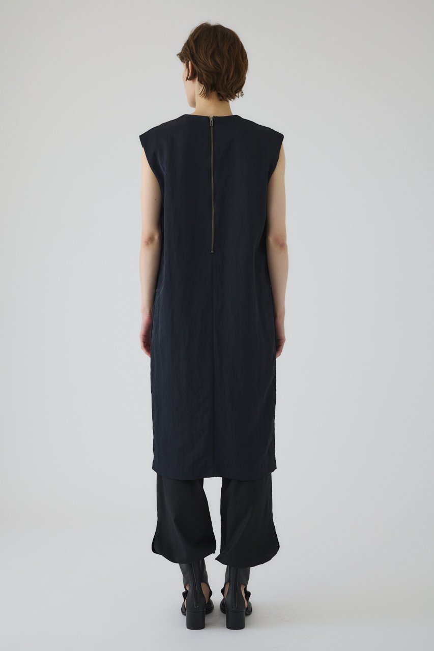 【リムアーク/RIM.ARK】の【6/4 10:00販売開始】Side open OP/ワンピース 人気、トレンドファッション・服の通販 founy(ファニー) 　ファッション　Fashion　レディースファッション　WOMEN　ワンピース　Dress　チュニック　Tunic　おすすめ　Recommend　シンプル　Simple　スリット　Slit　チュニック　Tunic　ツイル　Twill　ドット　Dot　ロング　Long　再入荷　Restock/Back In Stock/Re Arrival　other-5|ID: prp329100004563677 ipo3291000000032272699