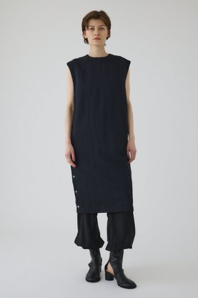 【リムアーク/RIM.ARK】 Side open OP/ワンピース人気、トレンドファッション・服の通販 founy(ファニー) ファッション Fashion レディースファッション Fashion for Women ワンピース Dresses チュニック Tunic Tops & Dresses おすすめ Recommended / Our Picks シンプル Simple, Minimal スリット Slit, Slit Detail チュニック Tunic, Long Top ツイル Twist, Twisted Detail ドット Polka Dot, Dot Pattern ロング Long, Long-Length |ID:prp329100004563677