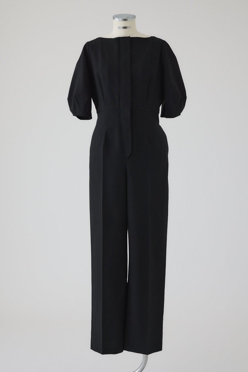 【リムアーク/RIM.ARK】のBoat neck all in one/オールインワン 人気、トレンドファッション・服の通販 founy(ファニー) 　ファッション　Fashion　レディースファッション　Fashion for Women　パンツ　Pants & Trousers　オケージョン　Occasion Wear　オックス　Oxford Fabric　クール　Cool, Chic　スリーブ　Sleeve, Long Sleeve / Short Sleeve　バランス　Balance, Style Balance　フロント　Front, Front Design　吸水　Absorbent, Quick-Dry　 other-1|ID: prp329100004563678 ipo3291000000036068359