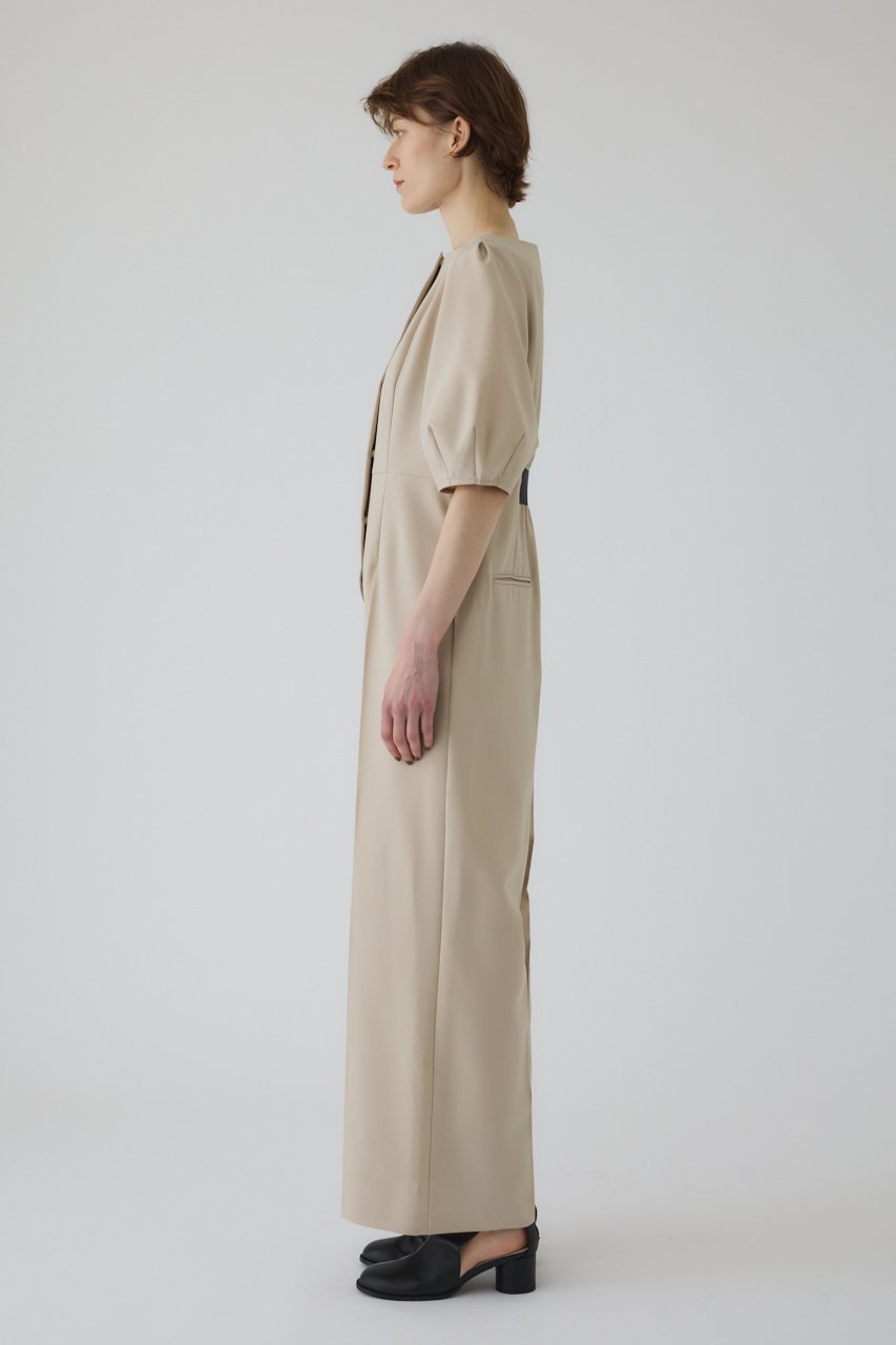 【リムアーク/RIM.ARK】のBoat neck all in one/オールインワン 人気、トレンドファッション・服の通販 founy(ファニー) 　ファッション　Fashion　レディースファッション　Fashion for Women　パンツ　Pants & Trousers　オケージョン　Occasion Wear　オックス　Oxford Fabric　クール　Cool, Chic　スリーブ　Sleeve, Long Sleeve / Short Sleeve　バランス　Balance, Style Balance　フロント　Front, Front Design　吸水　Absorbent, Quick-Dry　other-2|ID: prp329100004563678 ipo3291000000036068363