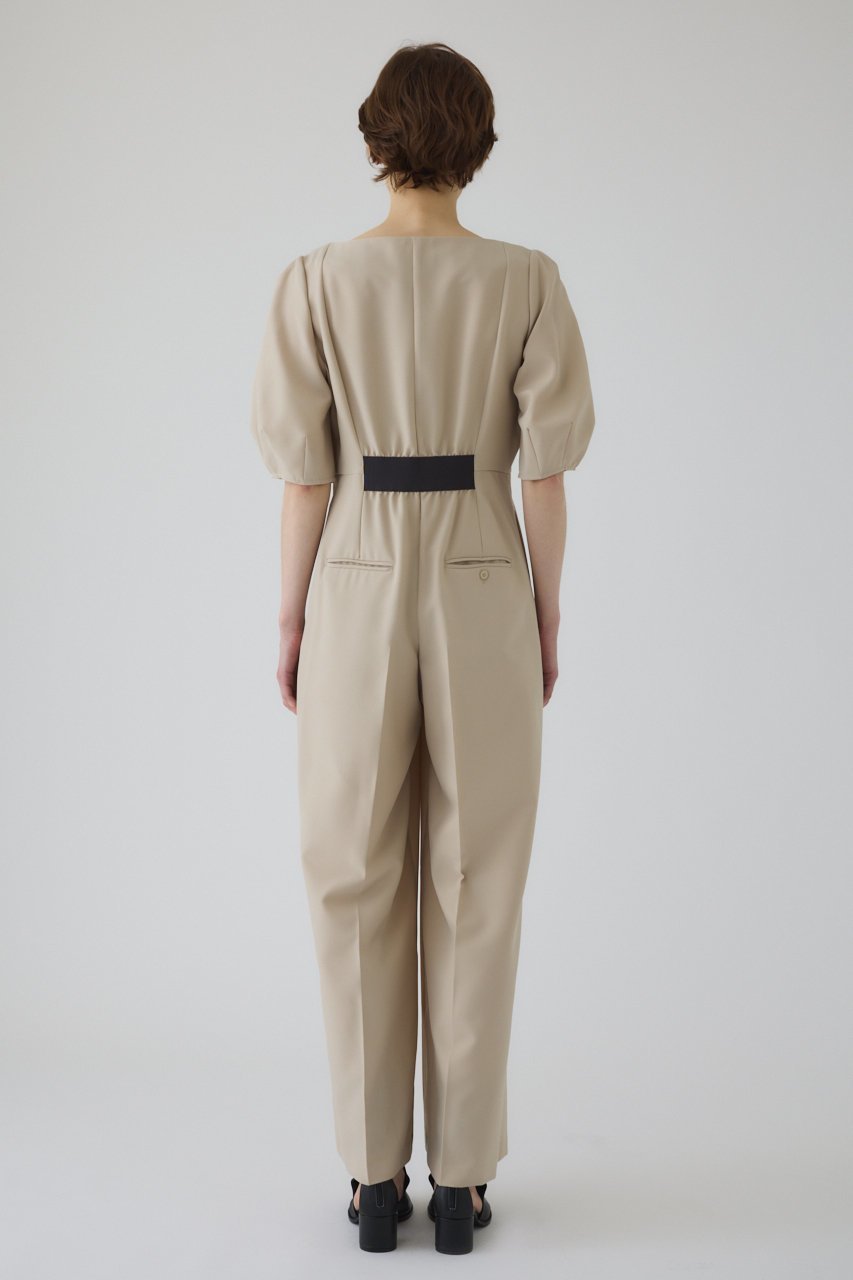 【リムアーク/RIM.ARK】のBoat neck all in one/オールインワン 人気、トレンドファッション・服の通販 founy(ファニー) 　ファッション　Fashion　レディースファッション　Fashion for Women　パンツ　Pants & Trousers　オケージョン　Occasion Wear　オックス　Oxford Fabric　クール　Cool, Chic　スリーブ　Sleeve, Long Sleeve / Short Sleeve　バランス　Balance, Style Balance　フロント　Front, Front Design　吸水　Absorbent, Quick-Dry　other-3|ID: prp329100004563678 ipo3291000000036068364