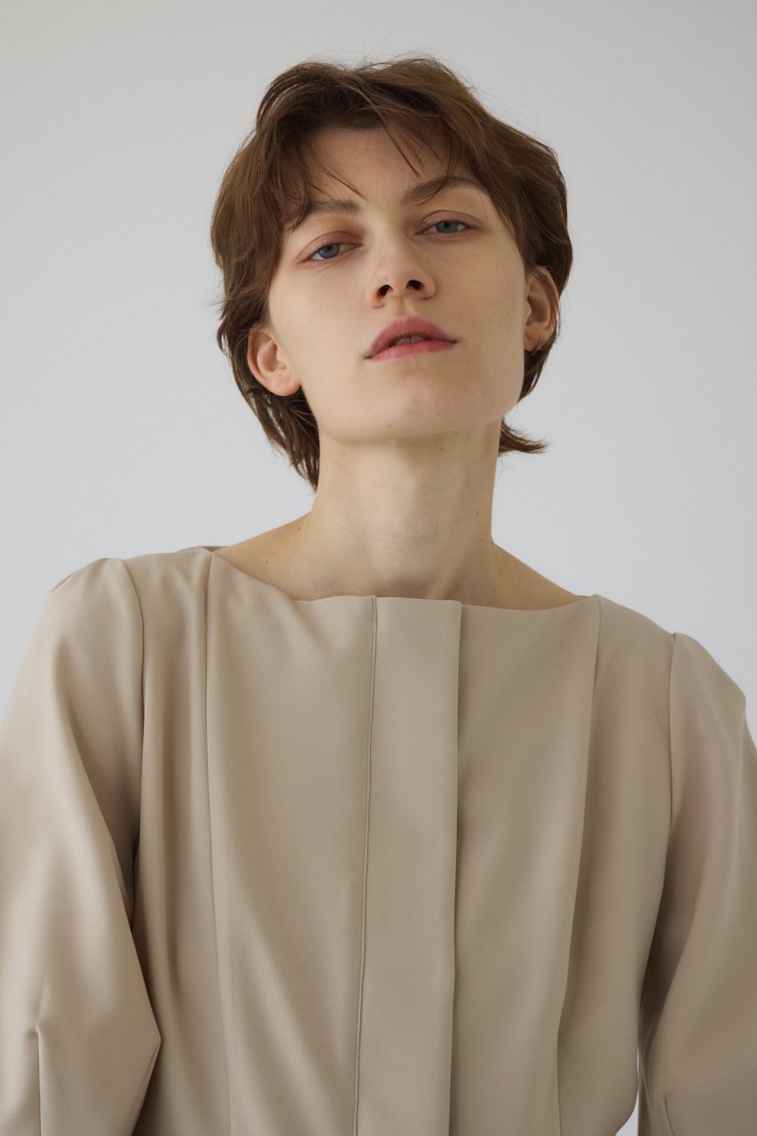 【リムアーク/RIM.ARK】のBoat neck all in one/オールインワン 人気、トレンドファッション・服の通販 founy(ファニー) 　ファッション　Fashion　レディースファッション　Fashion for Women　パンツ　Pants & Trousers　オケージョン　Occasion Wear　オックス　Oxford Fabric　クール　Cool, Chic　スリーブ　Sleeve, Long Sleeve / Short Sleeve　バランス　Balance, Style Balance　フロント　Front, Front Design　吸水　Absorbent, Quick-Dry　other-4|ID: prp329100004563678 ipo3291000000036068365