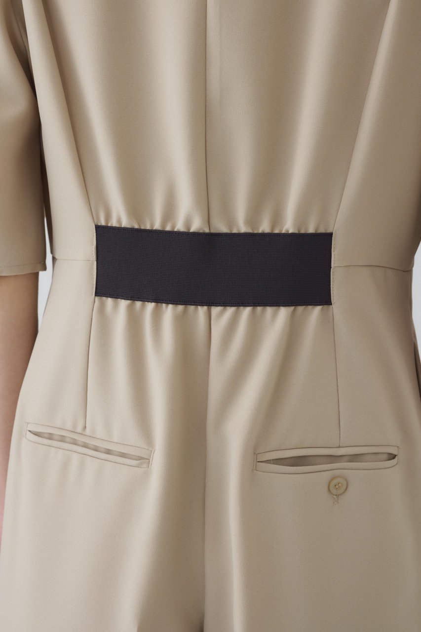 【リムアーク/RIM.ARK】のBoat neck all in one/オールインワン 人気、トレンドファッション・服の通販 founy(ファニー) 　ファッション　Fashion　レディースファッション　Fashion for Women　パンツ　Pants & Trousers　オケージョン　Occasion Wear　オックス　Oxford Fabric　クール　Cool, Chic　スリーブ　Sleeve, Long Sleeve / Short Sleeve　バランス　Balance, Style Balance　フロント　Front, Front Design　吸水　Absorbent, Quick-Dry　other-6|ID: prp329100004563678 ipo3291000000036068371