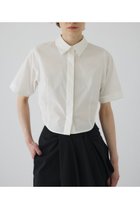 【リムアーク/RIM.ARK】の【6/4 10:00販売開始】Round hem short SH/シャツ 人気、トレンドファッション・服の通販 founy(ファニー) ファッション Fashion レディースファッション WOMEN トップス・カットソー Tops/Tshirt シャツ/ブラウス Shirts/Blouses ショート Short シリコン Silicon スリーブ Sleeve タイプライター Typewriter バランス Balance ラウンド Round エレガント 上品 Elegant 再入荷 Restock/Back In Stock/Re Arrival thumbnail ホワイト|ID: prp329100004563682 ipo3291000000032272751