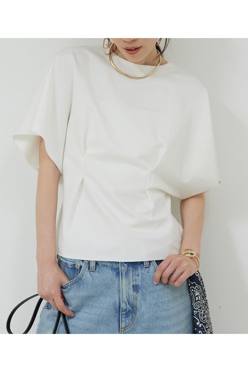 【ガリャルダガランテ/GALLARDAGALANTE】のウエストシェイプ2WAYカットソー 人気、トレンドファッション・服の通販 founy(ファニー) 　ファッション　Fashion　レディースファッション　WOMEN　トップス・カットソー　Tops/Tshirt　シャツ/ブラウス　Shirts/Blouses　ロング / Tシャツ　T-Shirts　カットソー　Cut and Sewn　カットソー　Cut And Sew　シェイプ　Shape　ショート　Short　スリーブ　Sleeve　ワイド　Wide　NEW・新作・新着・新入荷　New Arrivals　 other-1|ID: prp329100004565300 ipo3291000000032286120