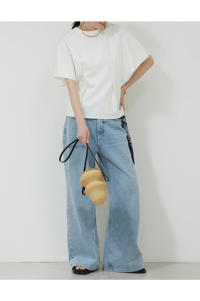【ガリャルダガランテ/GALLARDAGALANTE】のウエストシェイプ2WAYカットソー 人気、トレンドファッション・服の通販 founy(ファニー) 　ファッション　Fashion　レディースファッション　WOMEN　トップス・カットソー　Tops/Tshirt　シャツ/ブラウス　Shirts/Blouses　ロング / Tシャツ　T-Shirts　カットソー　Cut and Sewn　カットソー　Cut And Sew　シェイプ　Shape　ショート　Short　スリーブ　Sleeve　ワイド　Wide　NEW・新作・新着・新入荷　New Arrivals　other-2|ID: prp329100004565300 ipo3291000000032286123