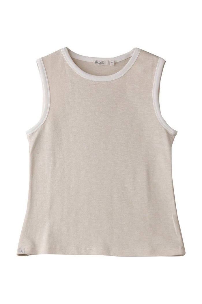 【ベアフット ドリームズ/BAREFOOT DREAMS】の【MALIBU COLLECTION】スラブ ダブルニット タンクトップ インテリア・キッズ・メンズ・レディースファッション・服の通販 founy(ファニー) https://founy.com/ ファッション Fashion レディースファッション Fashion for Women トップス・カットソー Cut & Sew Tops ニット Knit Tops & Sweaters カジュアルプルオーバー・ニットトップス Pullovers & Knit Tops / Casual Pullovers シンプル Simple, Minimal タンク Tank Top, Sleeveless Top ダブル Double, Double-Breasted フィット Fit, Slim Fit 夏 Summer |ID: prp329100004565310 ipo3291000000035700910