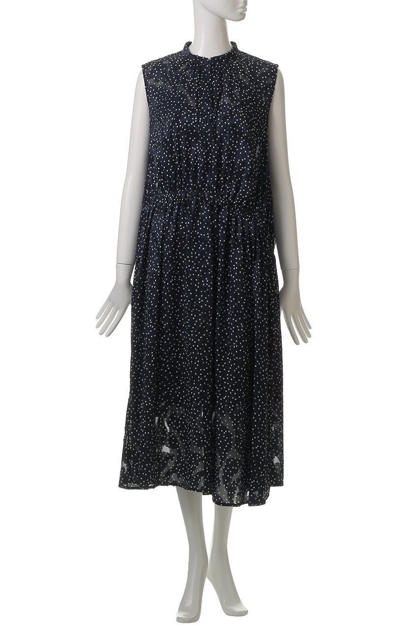 【ランバン オン ブルー/LANVIN en Bleu】のBrume Dot/Lush Gardenワンピ 人気、トレンドファッション・服の通販 founy(ファニー) 　ファッション　Fashion　レディースファッション　WOMEN　ワンピース　Dress　チュニック　Tunic　アンダー　Under　チュニック　Tunic　ドレス　Dress　フラワー　Flower　ロング　Long　夏　Summer　NEW・新作・新着・新入荷　New Arrivals　春　Spring　S/S・春夏　Ss・Spring/Summer　other-2|ID: prp329100004565316 ipo3291000000032286252