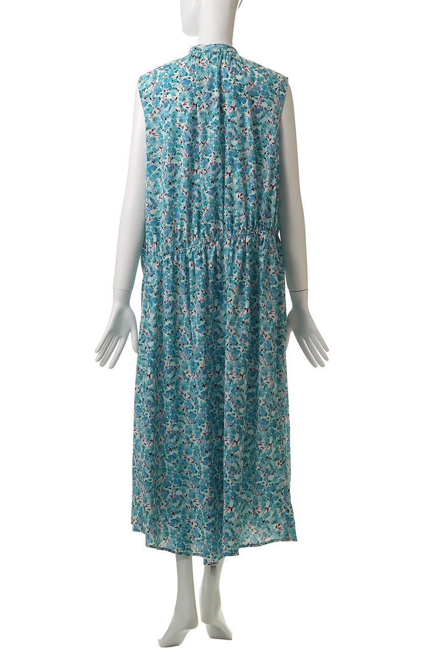 【ランバン オン ブルー/LANVIN en Bleu】のBrume Dot/Lush Gardenワンピース 人気、トレンドファッション・服の通販 founy(ファニー) 　ファッション　Fashion　レディースファッション　Fashion for Women　ワンピース　Dresses　チュニック　Tunic Tops & Dresses　アンダー　Underwear Essentials　チュニック　Tunic, Long Top　ドレス　Dress, One-Piece　フラワー　Flower, Floral　ロング　Long, Long-Length　夏　Summer　春　Spring　S/S・春夏　SS, Spring/Summer, Warm Season　other-4|ID: prp329100004565316 ipo3291000000035632946