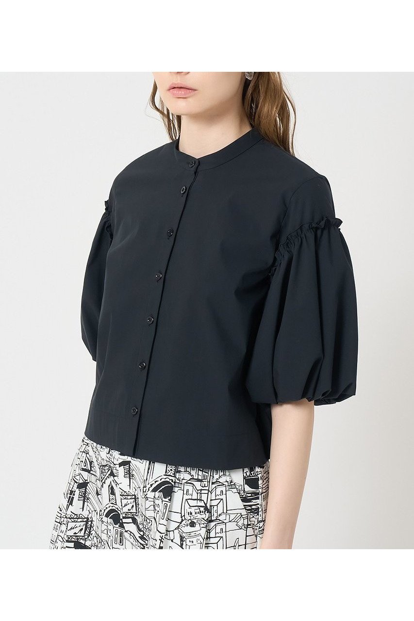 【アナイ/ANAYI】のタフタパルーンスリーブ ブラウス 人気、トレンドファッション・服の通販 founy(ファニー) 　ファッション　Fashion　レディースファッション　WOMEN　トップス・カットソー　Tops/Tshirt　シャツ/ブラウス　Shirts/Blouses　なめらか　Smooth　アクセサリー　Accessories　ショート　Short　ストレッチ　Stretch　スリーブ　Sleeve　タフタ　Taffeta　バランス　Balance　バルーン　Balloon　フリル　Frills　NEW・新作・新着・新入荷　New Arrivals　other-8|ID: prp329100004565331 ipo3291000000032286393