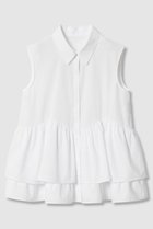 【アナイ/ANAYI】のタフタフリルペプラムシャツ 人気、トレンドファッション・服の通販 founy(ファニー) ファッション Fashion レディースファッション Fashion for Women トップス・カットソー Cut & Sew Tops キャミソール&ノースリーブ Camisoles & Sleeveless Tops シャツ・ブラウス・オフィスカジュアル Elegant Blouses & Button-Ups おすすめ Recommended / Our Picks なめらか Smooth, Silky Texture ストレッチ Stretch, Stretchy Fabric タフタ Taffeta, Structured Fabric ノースリーブ Sleeveless, No-Sleeve フリル Frill, Ruffle thumbnail ホワイト|ID: prp329100004565332 ipo3291000000036139141