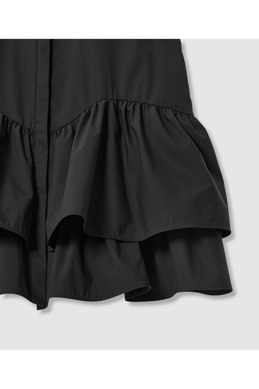 【アナイ/ANAYI】のタフタフリルペプラムシャツ 人気、トレンドファッション・服の通販 founy(ファニー) 　ファッション　Fashion　レディースファッション　Fashion for Women　トップス・カットソー　Cut & Sew Tops　キャミソール&ノースリーブ　Camisoles & Sleeveless Tops　シャツ・ブラウス・オフィスカジュアル　Elegant Blouses & Button-Ups　おすすめ　Recommended / Our Picks　なめらか　Smooth, Silky Texture　ストレッチ　Stretch, Stretchy Fabric　タフタ　Taffeta, Structured Fabric　ノースリーブ　Sleeveless, No-Sleeve　フリル　Frill, Ruffle　other-4|ID: prp329100004565332 ipo3291000000036139146