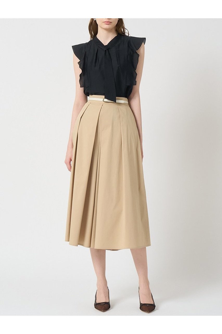 【アナイ/ANAYI】のシアーオーガンジーボウタイ ブラウス 人気、トレンドファッション・服の通販 founy(ファニー) 　ファッション　Fashion　レディースファッション　WOMEN　トップス・カットソー　Tops/Tshirt　キャミソール / ノースリーブ　No Sleeves　シャツ/ブラウス　Shirts/Blouses　オーガンジー　Organdy　ノースリーブ　No Sleeve　エレガント 上品　Elegant　NEW・新作・新着・新入荷　New Arrivals　other-7|ID: prp329100004565334 ipo3291000000032286433