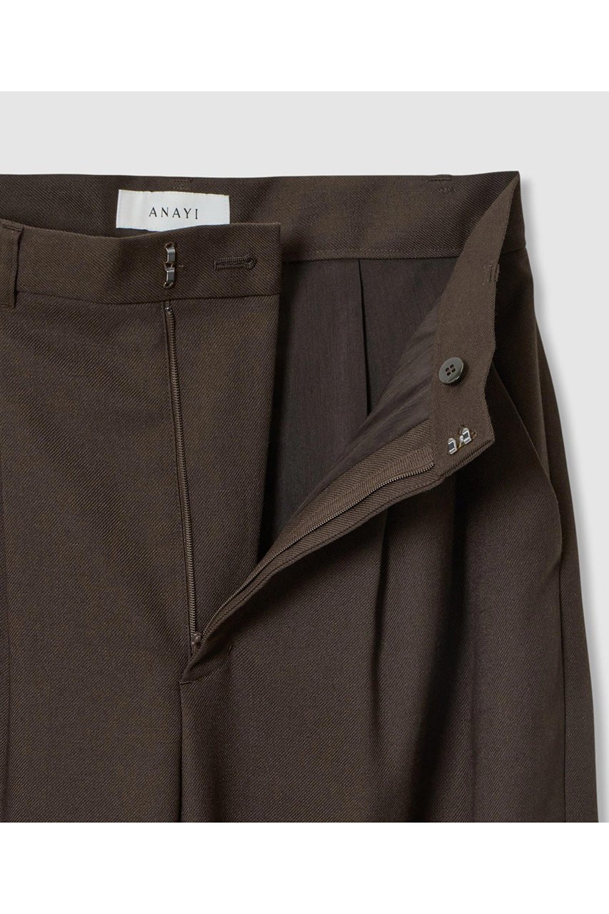 【アナイ/ANAYI】のリネンライクビエラタックパンツ 人気、トレンドファッション・服の通販 founy(ファニー) 　ファッション　Fashion　レディースファッション　Fashion for Women　パンツ　Pants & Trousers　おすすめ　Recommended / Our Picks　コンパクト　Compact, Small Size　サテン　Satin, Glossy Fabric　ジャケット　Jacket, Outerwear　セットアップ　Set-Up, Coordinated Outfit　バランス　Balance, Style Balance　リネン　Linen, Linen Fabric　ワイド　Wide, Wide Fit　再入荷　Restock / Back in Stock　半袖　Short Sleeve, Half Sleeve　other-5|ID: prp329100004565337 ipo3291000000035053352