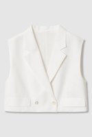 【アナイ/ANAYI】のリネンライクビエラショートジレ 人気、トレンドファッション・服の通販 founy(ファニー) ファッション Fashion レディースファッション WOMEN アウター Coat Outerwear ジャケット Jackets おすすめ Recommend ジャケット Jacket スリーブ Sleeve セットアップ Set Up テーラード Tailored バランス Balance フレンチ French ベスト Vest リゾート Resort リネン Linen ビジネス 仕事 通勤 Business NEW・新作・新着・新入荷 New Arrivals |ID:prp329100004565339