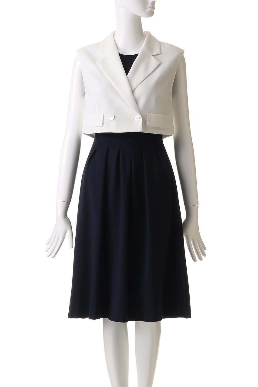 【アナイ/ANAYI】のリネンライクビエラショートジレ 人気、トレンドファッション・服の通販 founy(ファニー) 　ファッション　Fashion　レディースファッション　Fashion for Women　アウター　Coat / Outerwear Collection　レディースジャケット・軽アウター　Jackets　おすすめ　Recommended / Our Picks　ジャケット　Jacket, Outerwear　スリーブ　Sleeve, Long Sleeve / Short Sleeve　セットアップ　Set-Up, Coordinated Outfit　テーラード　Tailored, Tailored Fit　バランス　Balance, Style Balance　フレンチ　French, French Style　ベスト　Vest, Waistcoat　リゾート　Resort, Vacation Style　リネン　Linen, Linen Fabric　ビジネス 仕事 通勤　Business / Work / Commuting　other-2|ID: prp329100004565339 ipo3291000000035311105