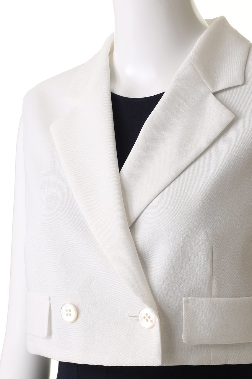 【アナイ/ANAYI】のリネンライクビエラショートジレ 人気、トレンドファッション・服の通販 founy(ファニー) 　ファッション　Fashion　レディースファッション　Fashion for Women　アウター　Coat / Outerwear Collection　レディースジャケット・軽アウター　Jackets　おすすめ　Recommended / Our Picks　ジャケット　Jacket, Outerwear　スリーブ　Sleeve, Long Sleeve / Short Sleeve　セットアップ　Set-Up, Coordinated Outfit　テーラード　Tailored, Tailored Fit　バランス　Balance, Style Balance　フレンチ　French, French Style　ベスト　Vest, Waistcoat　リゾート　Resort, Vacation Style　リネン　Linen, Linen Fabric　ビジネス 仕事 通勤　Business / Work / Commuting　other-5|ID: prp329100004565339 ipo3291000000035311110