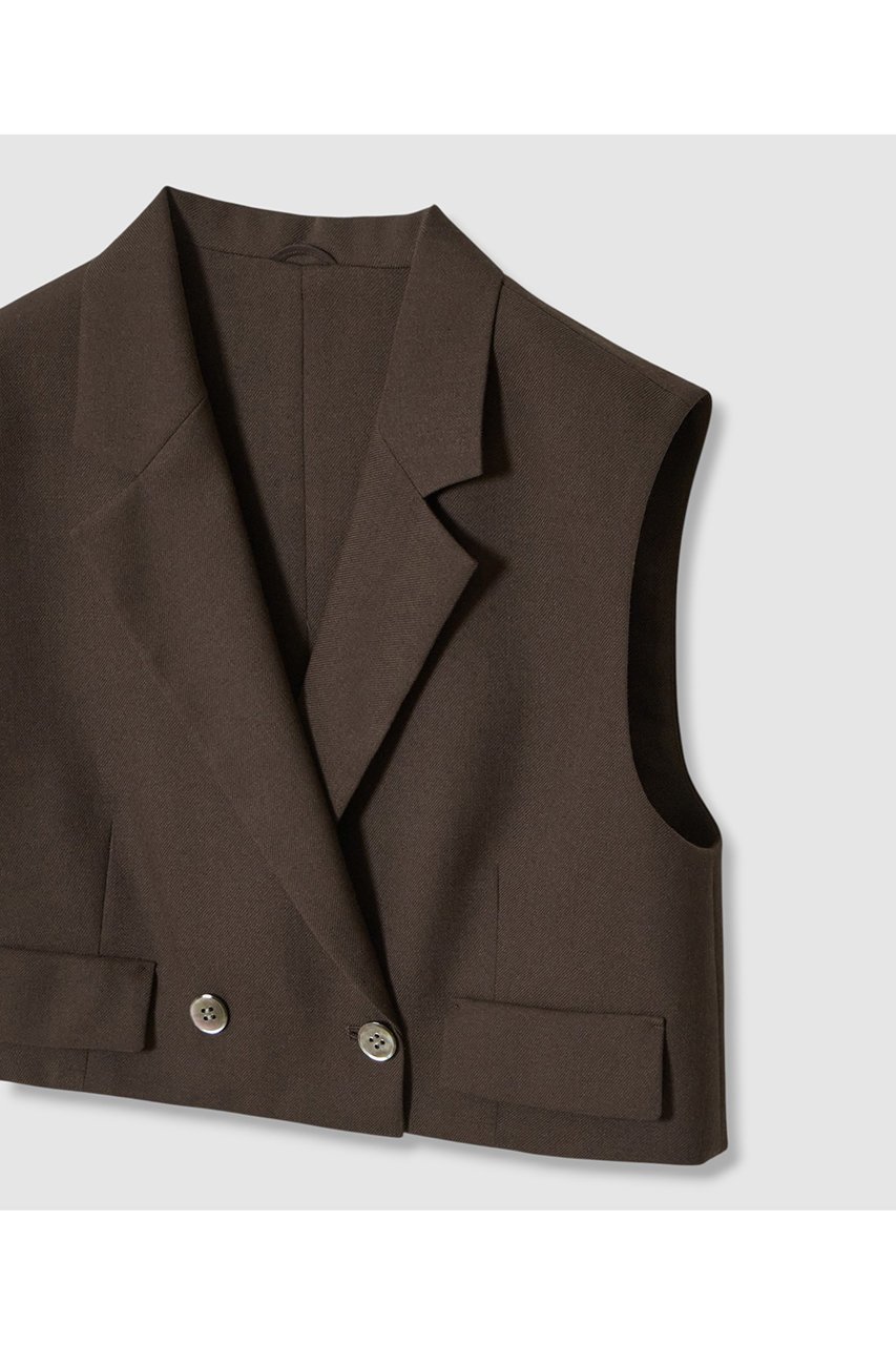 【アナイ/ANAYI】のリネンライクビエラショートジレ 人気、トレンドファッション・服の通販 founy(ファニー) 　ファッション　Fashion　レディースファッション　Fashion for Women　アウター　Coat / Outerwear Collection　レディースジャケット・軽アウター　Jackets　おすすめ　Recommended / Our Picks　ジャケット　Jacket, Outerwear　スリーブ　Sleeve, Long Sleeve / Short Sleeve　セットアップ　Set-Up, Coordinated Outfit　テーラード　Tailored, Tailored Fit　バランス　Balance, Style Balance　フレンチ　French, French Style　ベスト　Vest, Waistcoat　リゾート　Resort, Vacation Style　リネン　Linen, Linen Fabric　ビジネス 仕事 通勤　Business / Work / Commuting　other-3|ID: prp329100004565339 ipo3291000000035498001