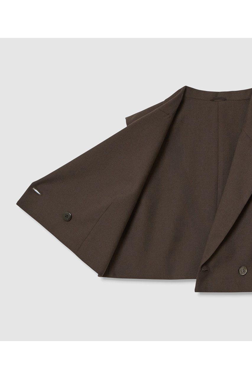 【アナイ/ANAYI】のリネンライクビエラショートジレ 人気、トレンドファッション・服の通販 founy(ファニー) 　ファッション　Fashion　レディースファッション　Fashion for Women　アウター　Coat / Outerwear Collection　レディースジャケット・軽アウター　Jackets　おすすめ　Recommended / Our Picks　ジャケット　Jacket, Outerwear　スリーブ　Sleeve, Long Sleeve / Short Sleeve　セットアップ　Set-Up, Coordinated Outfit　テーラード　Tailored, Tailored Fit　バランス　Balance, Style Balance　フレンチ　French, French Style　ベスト　Vest, Waistcoat　リゾート　Resort, Vacation Style　リネン　Linen, Linen Fabric　ビジネス 仕事 通勤　Business / Work / Commuting　other-5|ID: prp329100004565339 ipo3291000000035498004