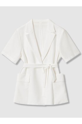 【アナイ/ANAYI】のリネンライクビエラ半袖 ジャケット 人気、トレンドファッション・服の通販 founy(ファニー) ファッション Fashion レディースファッション WOMEN アウター Coat Outerwear ジャケット Jackets おすすめ Recommend エレガント 上品 Elegant カーディガン Cardigan コンパクト Compact ジャケット Jacket セットアップ Set Up ポケット Pocket リネン Linen 半袖 Short Sleeve NEW・新作・新着・新入荷 New Arrivals |ID:prp329100004565341