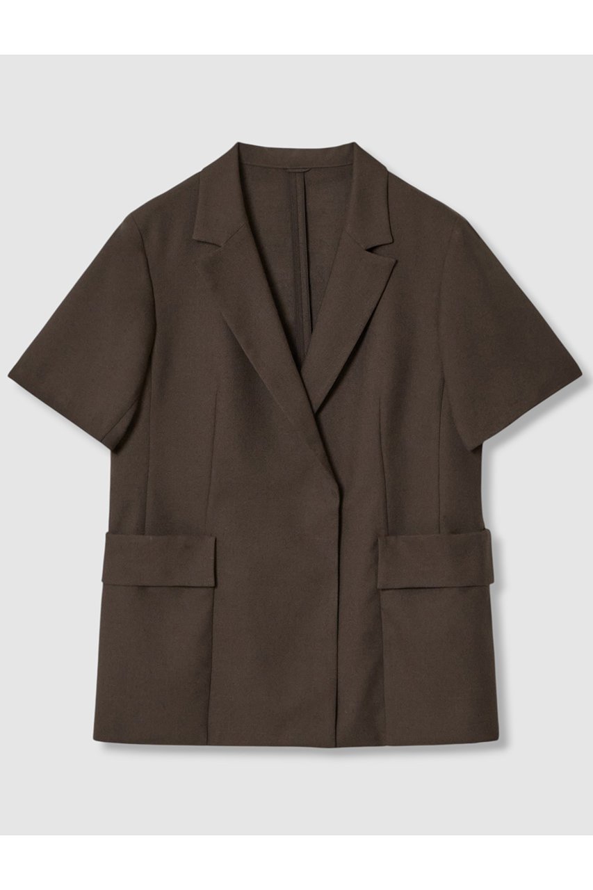 【アナイ/ANAYI】のリネンライクビエラ半袖 ジャケット 人気、トレンドファッション・服の通販 founy(ファニー) 　ファッション　Fashion　レディースファッション　WOMEN　アウター　Coat Outerwear　ジャケット　Jackets　おすすめ　Recommend　エレガント 上品　Elegant　カーディガン　Cardigan　コンパクト　Compact　ジャケット　Jacket　セットアップ　Set Up　ポケット　Pocket　リネン　Linen　半袖　Short Sleeve　NEW・新作・新着・新入荷　New Arrivals　other-3|ID: prp329100004565341 ipo3291000000032286479