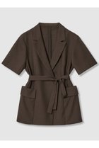 【アナイ/ANAYI】のリネンライクビエラ半袖 ジャケット 人気、トレンドファッション・服の通販 founy(ファニー) ファッション Fashion レディースファッション Fashion for Women アウター Coat / Outerwear Collection レディースジャケット・軽アウター Jackets おすすめ Recommended / Our Picks エレガント 上品 Elegant カーディガン Cardigan, Knitwear コンパクト Compact, Small Size ジャケット Jacket, Outerwear セットアップ Set-Up, Coordinated Outfit ポケット Pocket, Pocket Detail リネン Linen, Linen Fabric 再入荷 Restock / Back in Stock 半袖 Short Sleeve, Half Sleeve thumbnail ブラウン|ID: prp329100004565341 ipo3291000000035053359