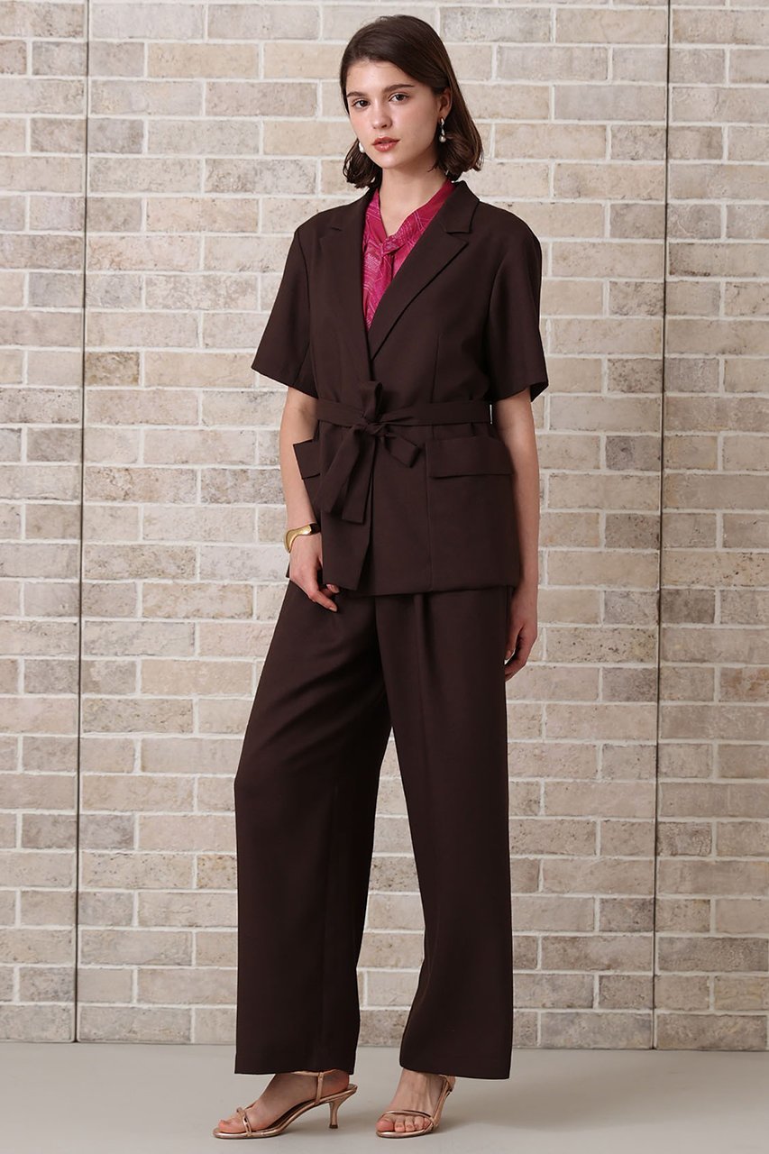 【アナイ/ANAYI】のリネンライクビエラ半袖 ジャケット 人気、トレンドファッション・服の通販 founy(ファニー) 　ファッション　Fashion　レディースファッション　Fashion for Women　アウター　Coat / Outerwear Collection　レディースジャケット・軽アウター　Jackets　おすすめ　Recommended / Our Picks　エレガント 上品　Elegant　カーディガン　Cardigan, Knitwear　コンパクト　Compact, Small Size　ジャケット　Jacket, Outerwear　セットアップ　Set-Up, Coordinated Outfit　ポケット　Pocket, Pocket Detail　リネン　Linen, Linen Fabric　再入荷　Restock / Back in Stock　半袖　Short Sleeve, Half Sleeve　other-4|ID: prp329100004565341 ipo3291000000035053362