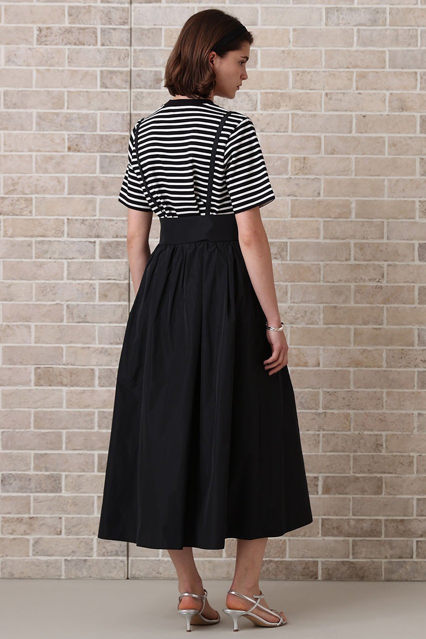 【アナイ/ANAYI】のマイクロタフタサロペット スカート 人気、トレンドファッション・服の通販 founy(ファニー) 　ファッション　Fashion　レディースファッション　Fashion for Women　スカート　Skirts　ロングスカート　Long Skirts / Maxi & Midi Skirts　エレガント 上品　Elegant　シャンブレー　Chambray, Denim-Like Fabric　タフタ　Taffeta, Structured Fabric　ロング　Long, Long-Length　other-6|ID: prp329100004565343 ipo3291000000032812447