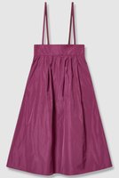 【アナイ/ANAYI】のマイクロタフタサロペット スカート 人気、トレンドファッション・服の通販 founy(ファニー) ファッション Fashion レディースファッション Fashion for Women スカート Skirts ロングスカート Long Skirts / Maxi & Midi Skirts エレガント 上品 Elegant シャンブレー Chambray, Denim-Like Fabric タフタ Taffeta, Structured Fabric ロング Long, Long-Length 再入荷 Restock / Back in Stock |ID:prp329100004565343