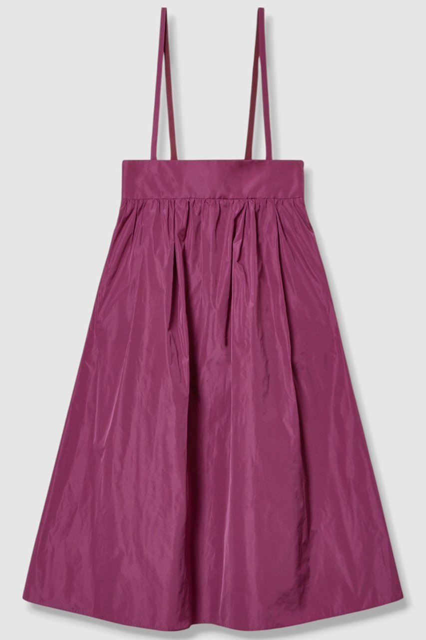 【アナイ/ANAYI】のマイクロタフタサロペット スカート 人気、トレンドファッション・服の通販 founy(ファニー) 　ファッション　Fashion　レディースファッション　Fashion for Women　スカート　Skirts　ロングスカート　Long Skirts / Maxi & Midi Skirts　エレガント 上品　Elegant　シャンブレー　Chambray, Denim-Like Fabric　タフタ　Taffeta, Structured Fabric　ロング　Long, Long-Length　 other-1|ID: prp329100004565343 ipo3291000000035950378