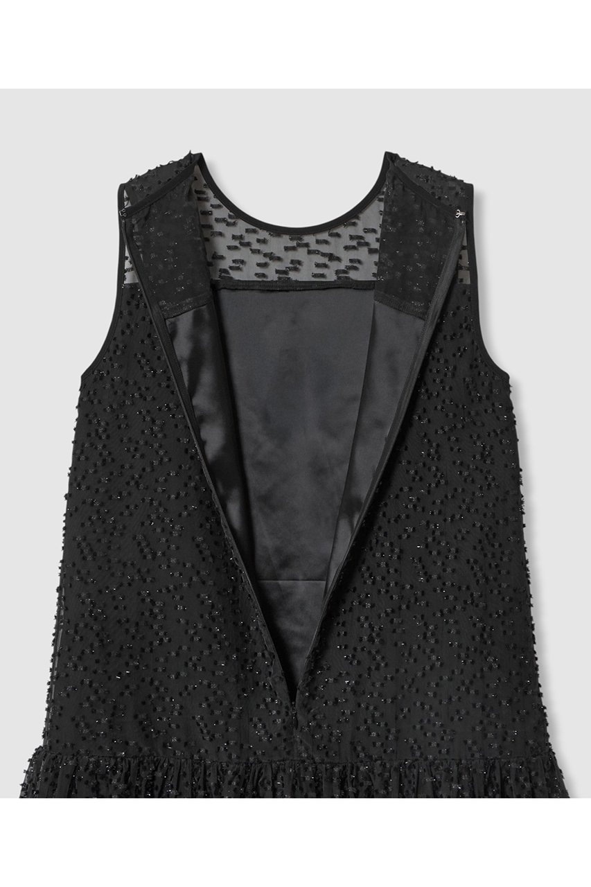 【アナイ/ANAYI】のラメカットジャガードミニ ワンピース 人気、トレンドファッション・服の通販 founy(ファニー) 　ファッション　Fashion　レディースファッション　Fashion for Women　ワンピース　Dresses　チュニック　Tunic Tops & Dresses　おすすめ　Recommended / Our Picks　アクセサリー　Fashion Accessories　ギャザー　Gathered, Ruffled　シアー　Sheer, See-Through　ジャカード／ジャガード　Jacquard, Woven Pattern　チュニック　Tunic, Long Top　パール　Pearl, Pearl Accent　フレア　Flare, Flared　ヨーク　Yoke, Yoke Design　エレガント 上品　Elegant　再入荷　Restock / Back in Stock　夏　Summer　other-5|ID: prp329100004565344 ipo3291000000035053370